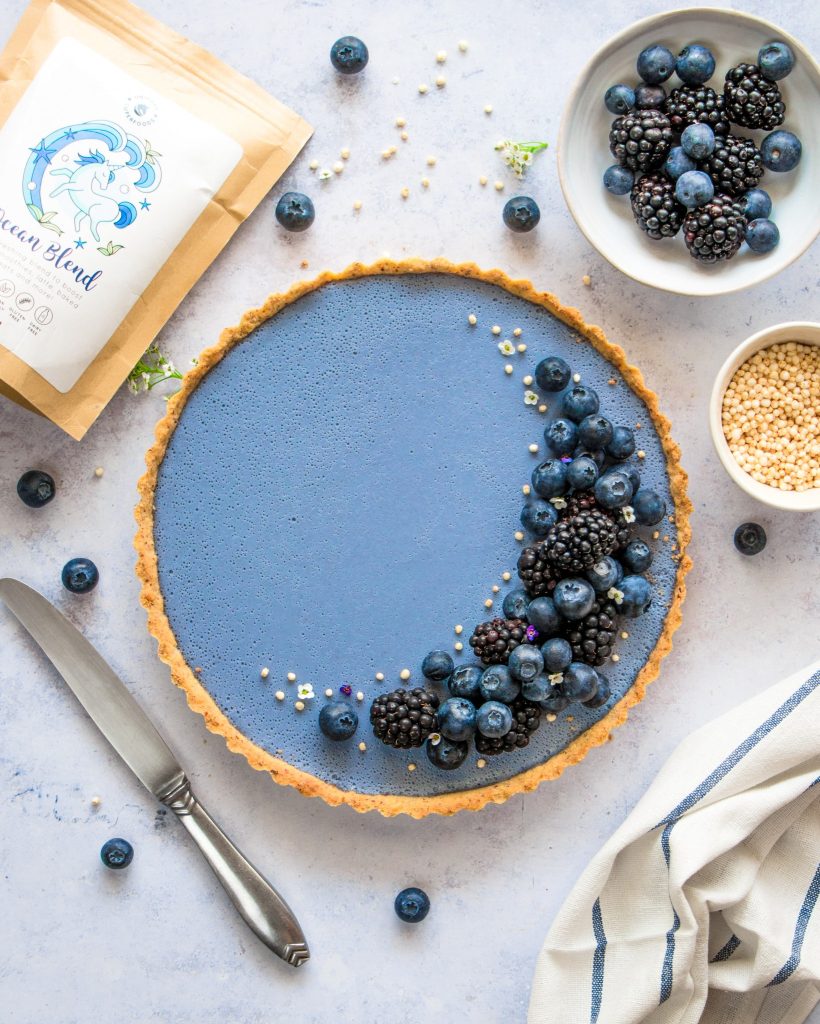 Blueberry Ocean Tart